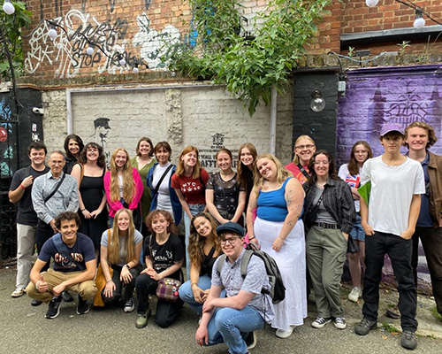 students in London